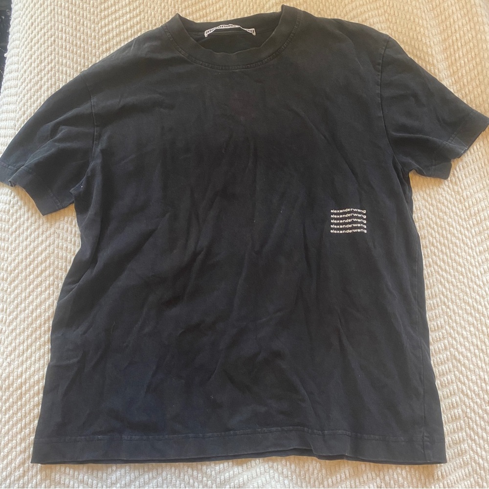 Alexander Wang Mens Logo Tee